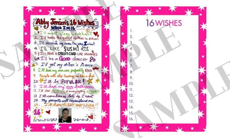 16 Wishes, 16 Wishes Movie, 16 Wishes Candle Box, Birthday Candles ...