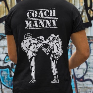 Personal Trainer Custom Shirt, Boxing Coach Shirt, Muay Thai Trainer Shirt, Mma Coach Shirt, Fighter Shirt, Unisex For Men And Women.