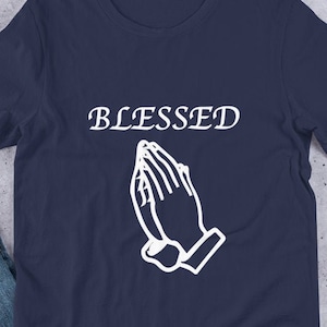 Blessed Unisex T-shirt - Gift for a friend - Blessings Tee- Christian shirts - Shirt For Friend, Family - Shirts for Women and Men