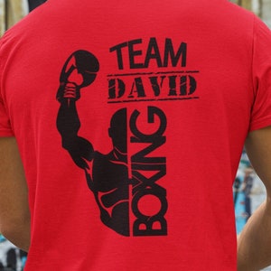 Boxing Coach Shirt, Customize Name, Boxing for kids, Adults, Muay thai, Martial Arts Unisex for Men and Women.