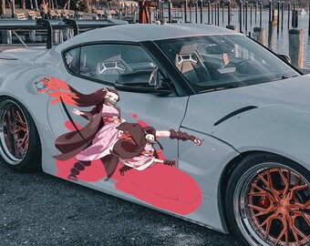 FranXX Zero Two Anime Car Decal Side Graphic Pack Vinyl Modified Auto Parts  Car Sticker Girl Sakura Paint Custom Picture - AliExpress