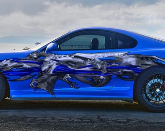 Dragon online vinyl wrap