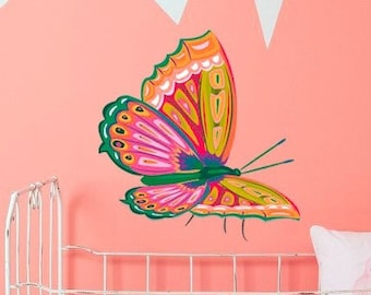 Butterfly Wall Decals 3D Butterfly Removable Wall Stickers Decal  Decor for Home and Room Decoration - AN-203