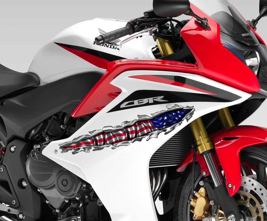 flag sticker for bike