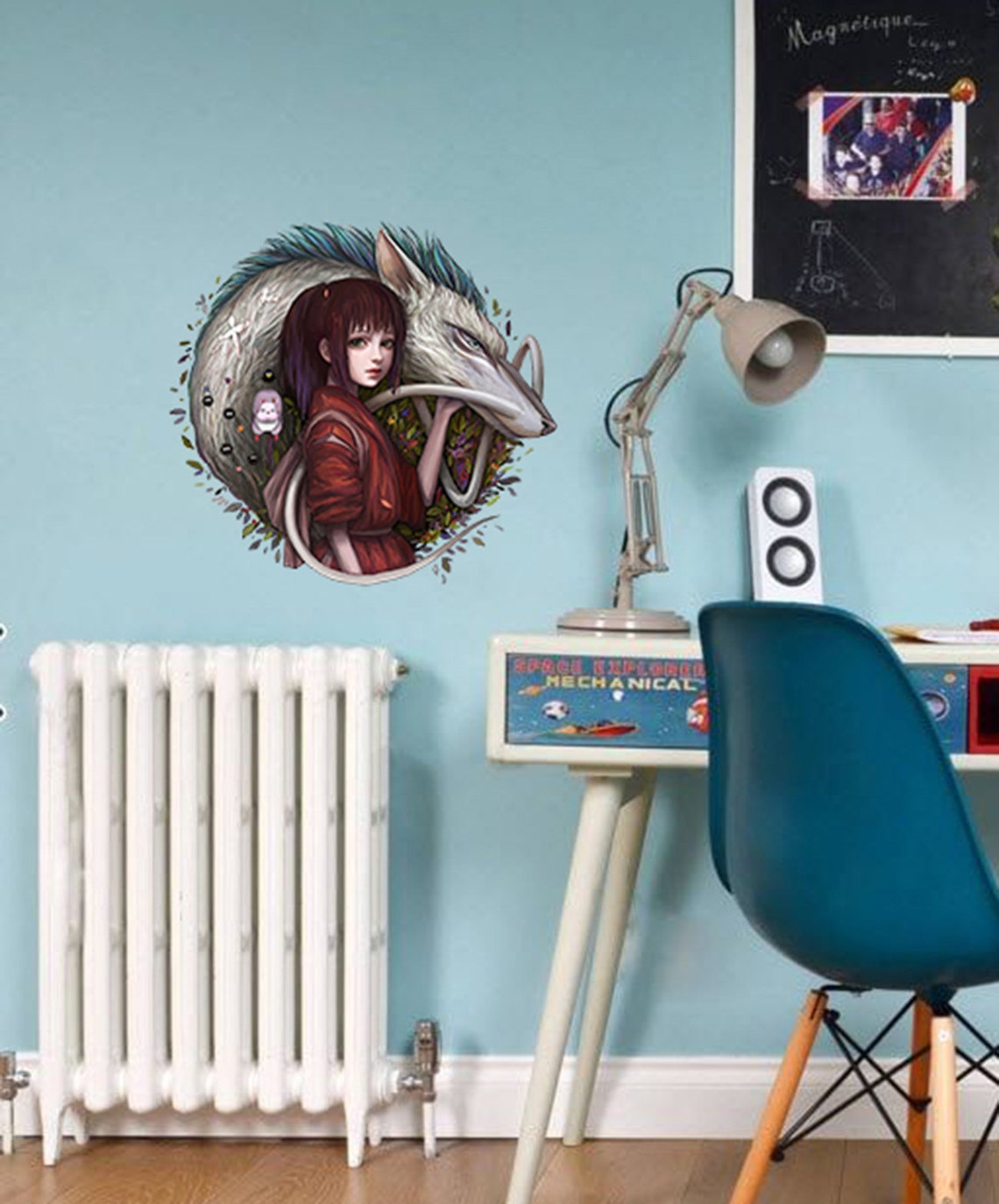 Anime Wall Decal Anime Wall Sticker Anime Wall Decor Anime Etsy