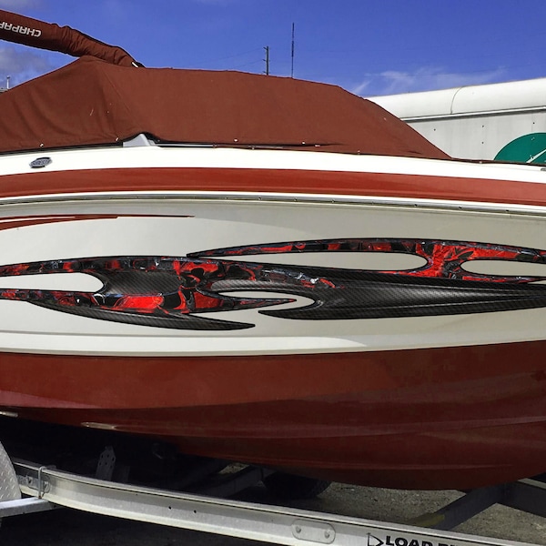 Vinyl Boat Wrap Etsy