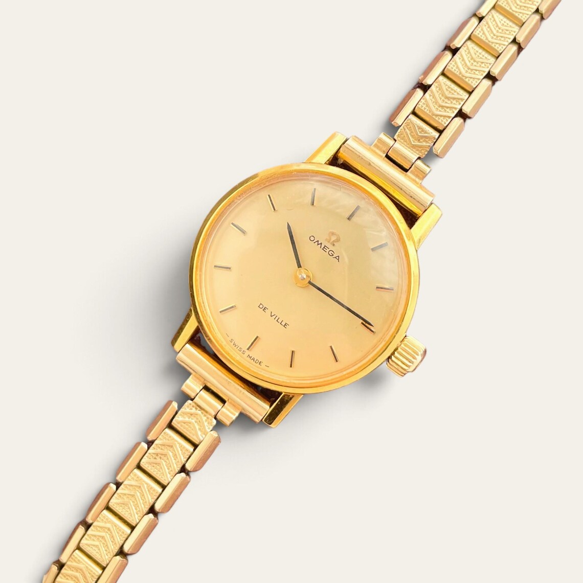 Vintage Omega De Ville Ladies Mechanical Watch Gold Plated Calibre 620, foto 1 de 5