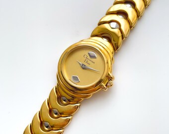Vintage 90s Duo tone Yves Saint Laurent Ladies Quartz Watch Etsy India