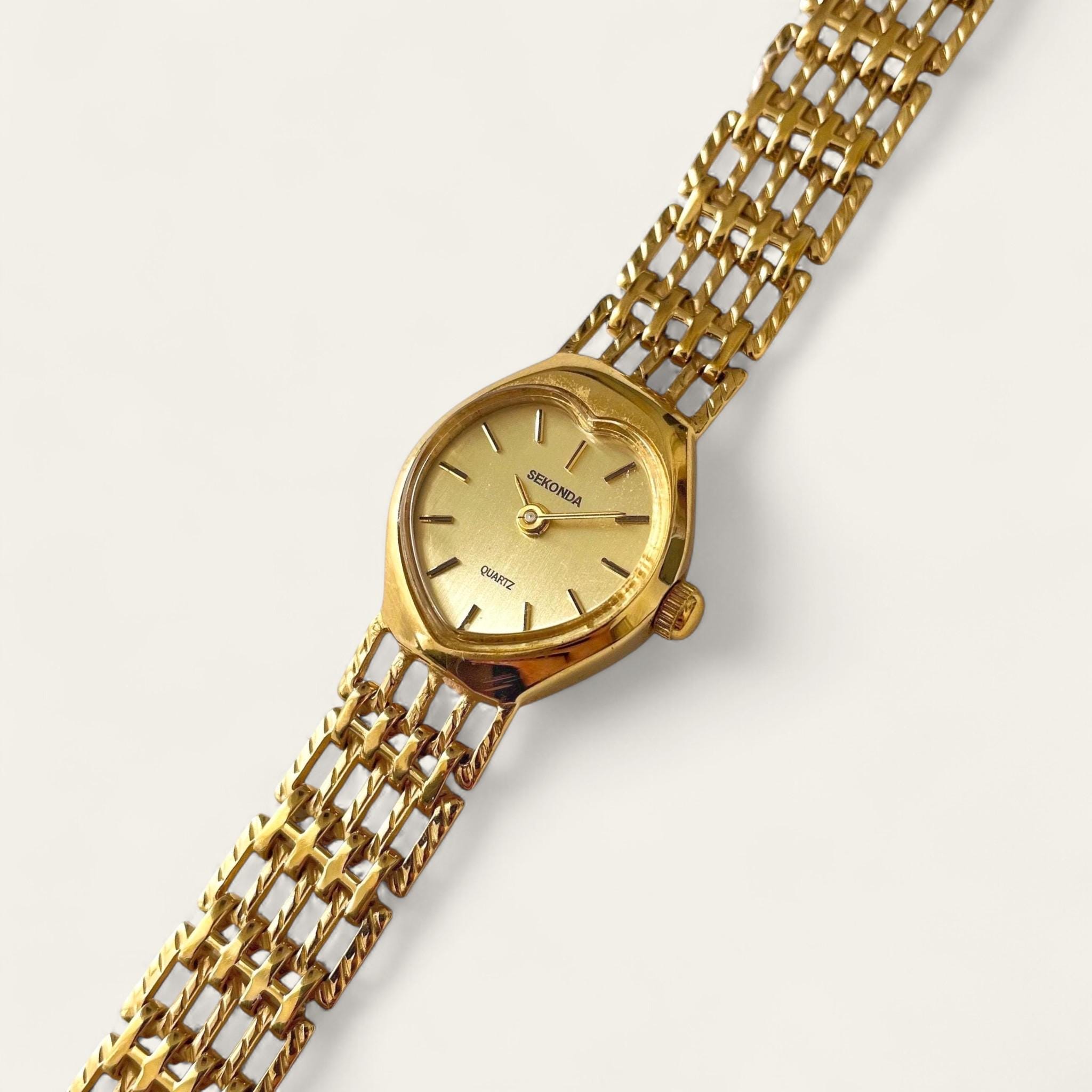 Montre à Quartz Femme Sekonda - Style Vintage - Occasion - Pour Femme Et Fille