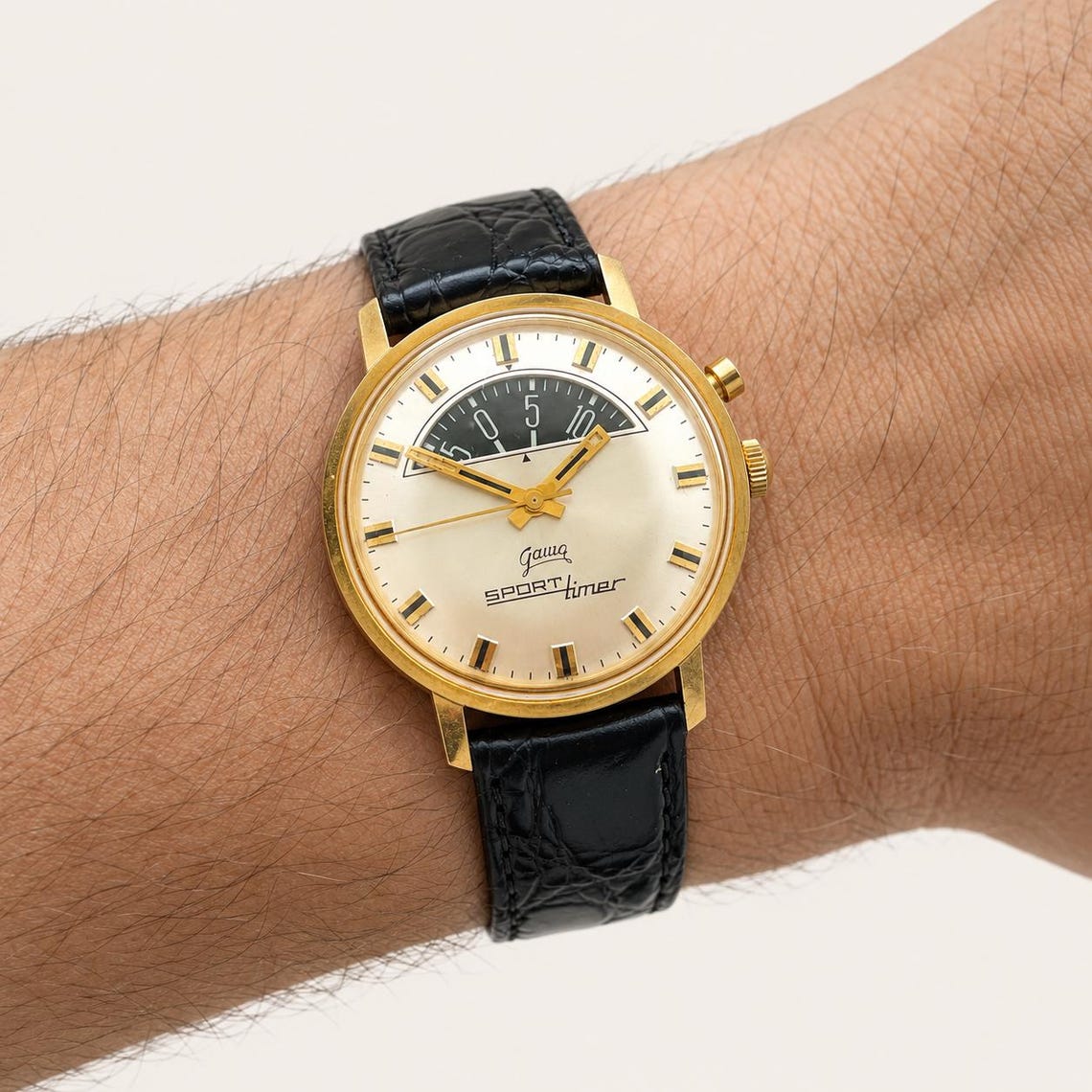 Vintage Gama Sport Timer Mechanical Parking Watch NOS German 1960s, photo 2 of 5