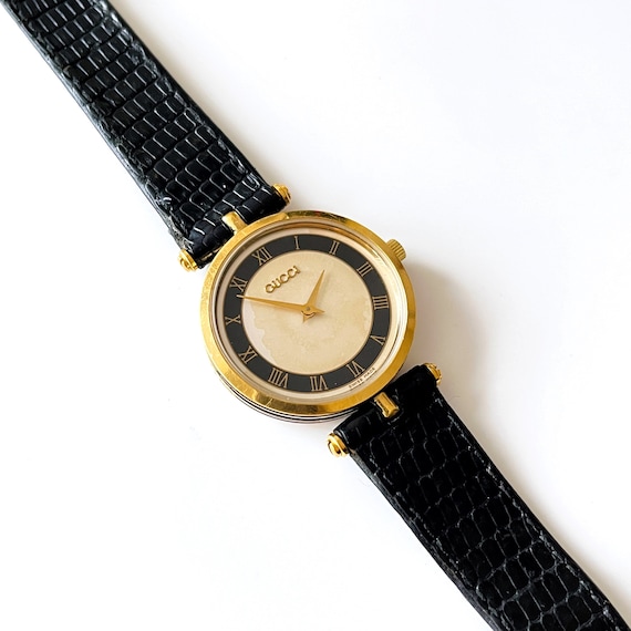 Vintage gucci watch 1980s top