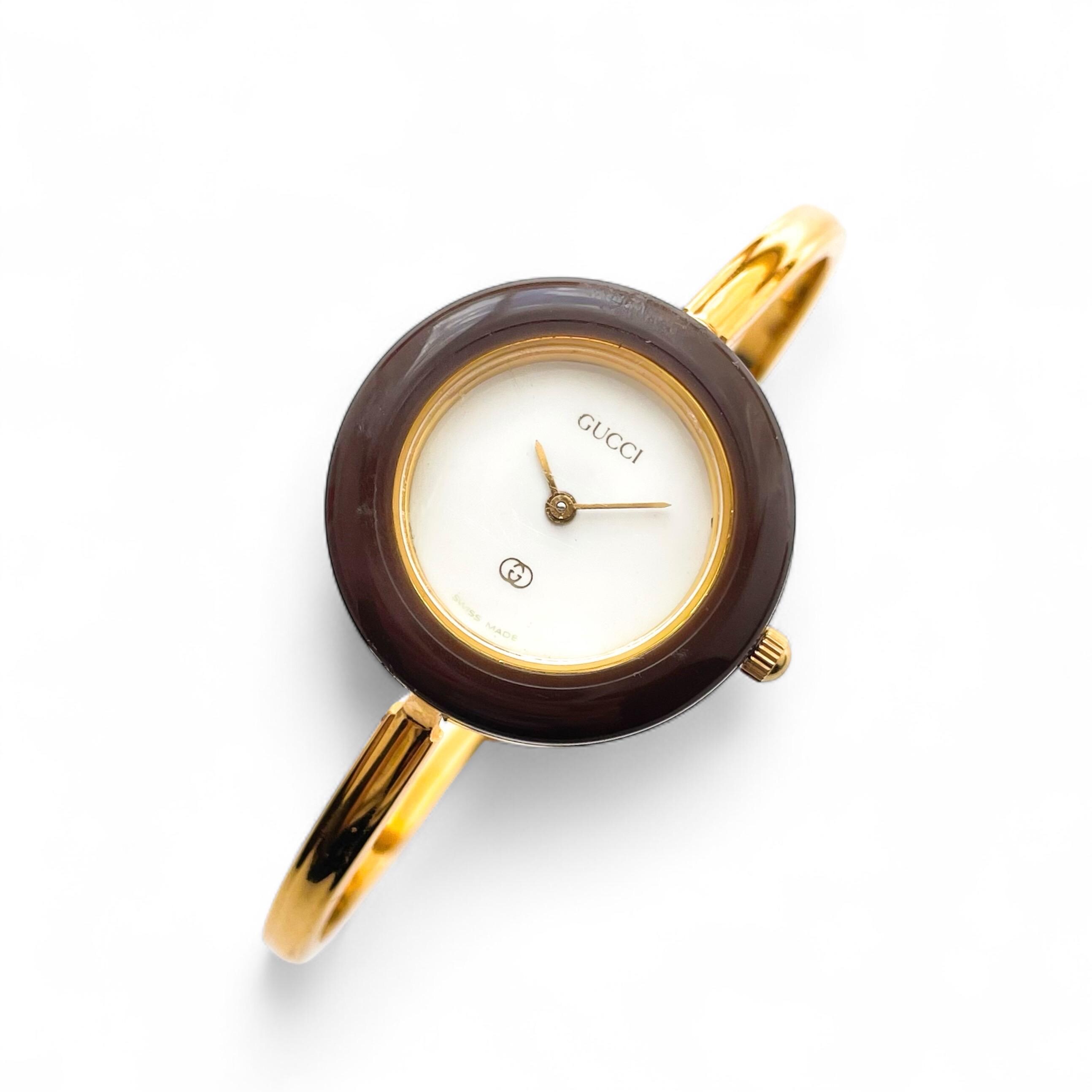 Gucci Bezel 腕時計　16-16.5cm Gucci Bezel Watch for sale | eBay