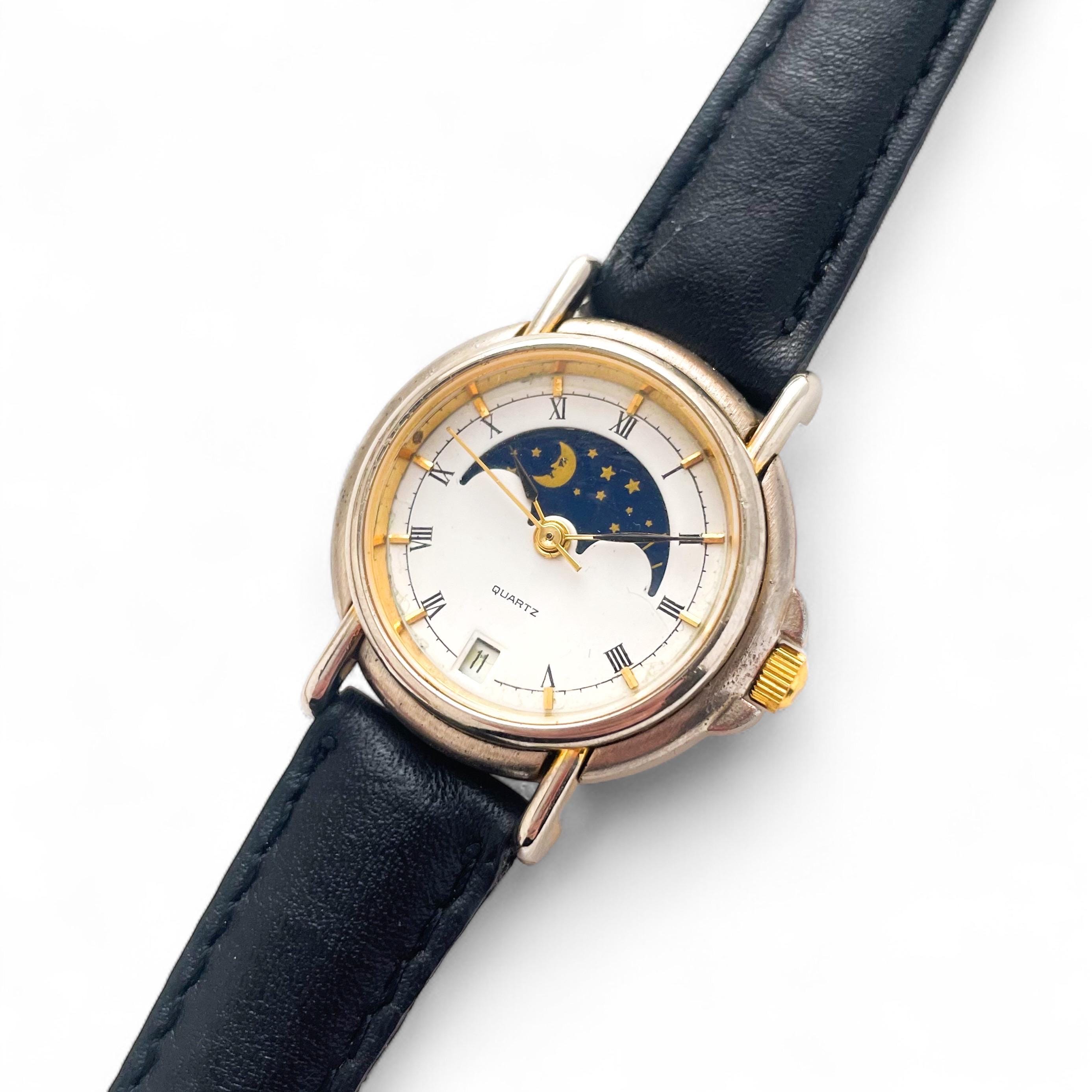 Moon Fossil Quarzuhr Jacqueline Jacqueline Uhr Sonne Mond Uhr