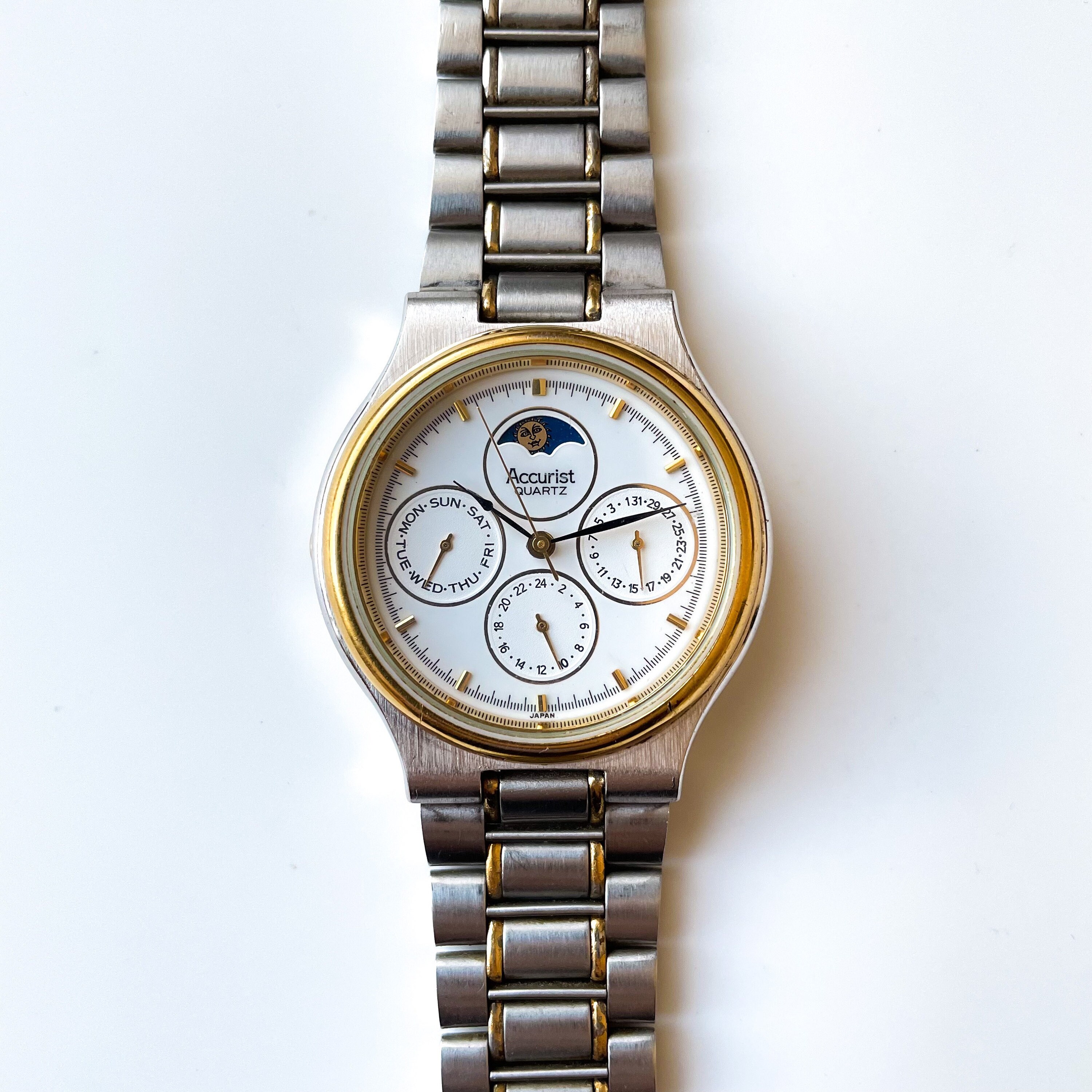 Accurist moonphase clearance watch