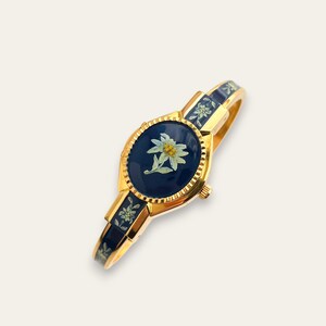 Quartz Gold Flower Watch - Etsy display picture 1