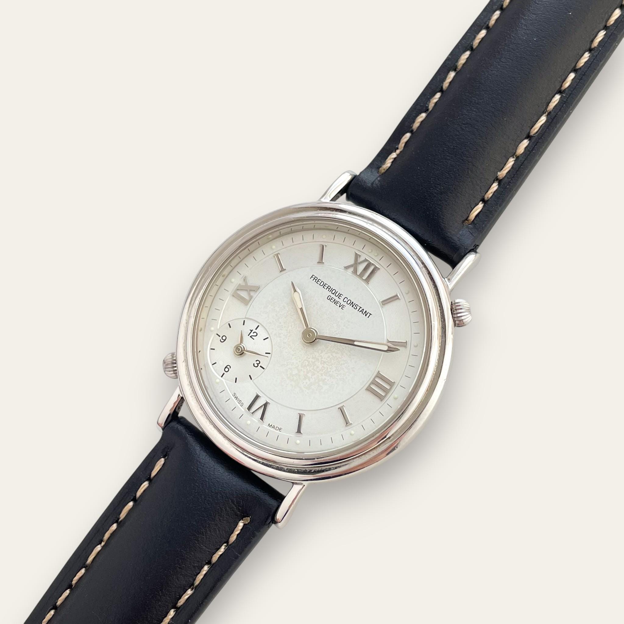 Frédérique Constant Gents/unisex Dual Time Quartz Watch Sapphire