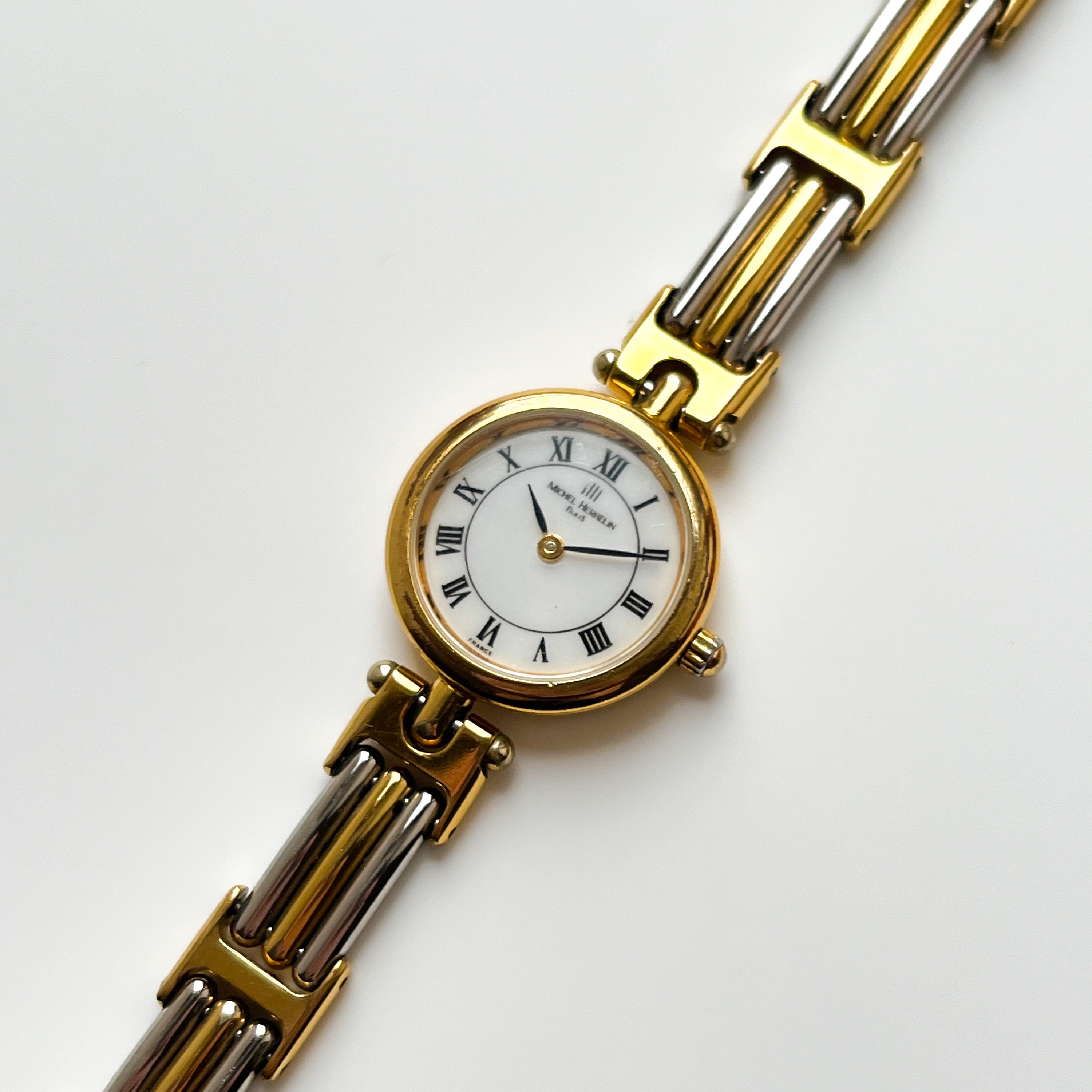 Michel Herbelin ladies watch two tone Step into the sophisticated elegance of the 90s with this  main image 3