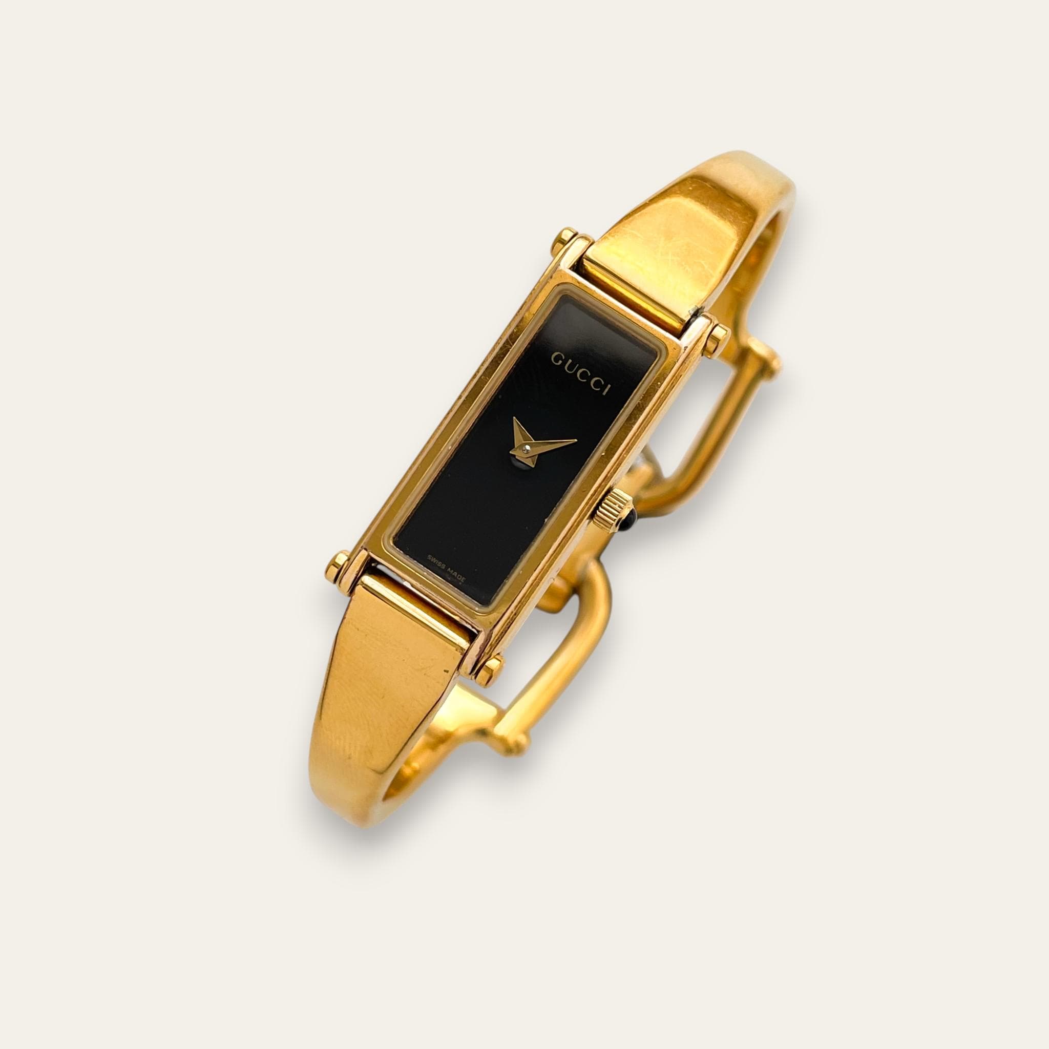 Gucci 1500l Gold Watch - Etsy