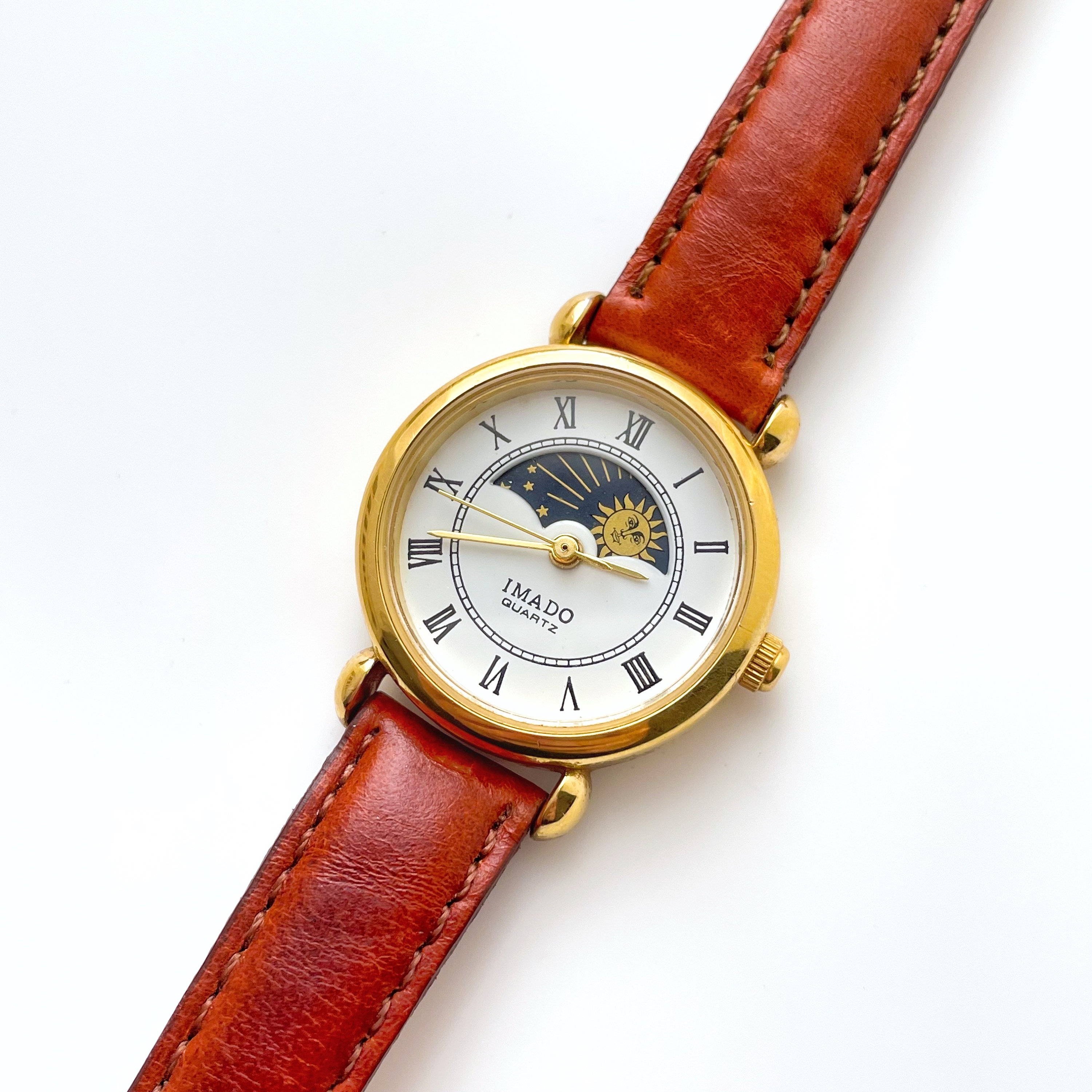 Vintage Sun And Moon Watch Vintage Poljot Sun Moon Watch, Unisex