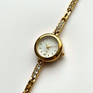 Delicate Elegant Women Real Ceramic Bracelets Watches Sparkly Crystals  Office Lady Statement Dress Wrist watch Quartz Clocks