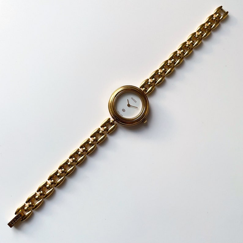 Rare Boxed 90s Gucci Watch With Interchangeable Bezels Etsy