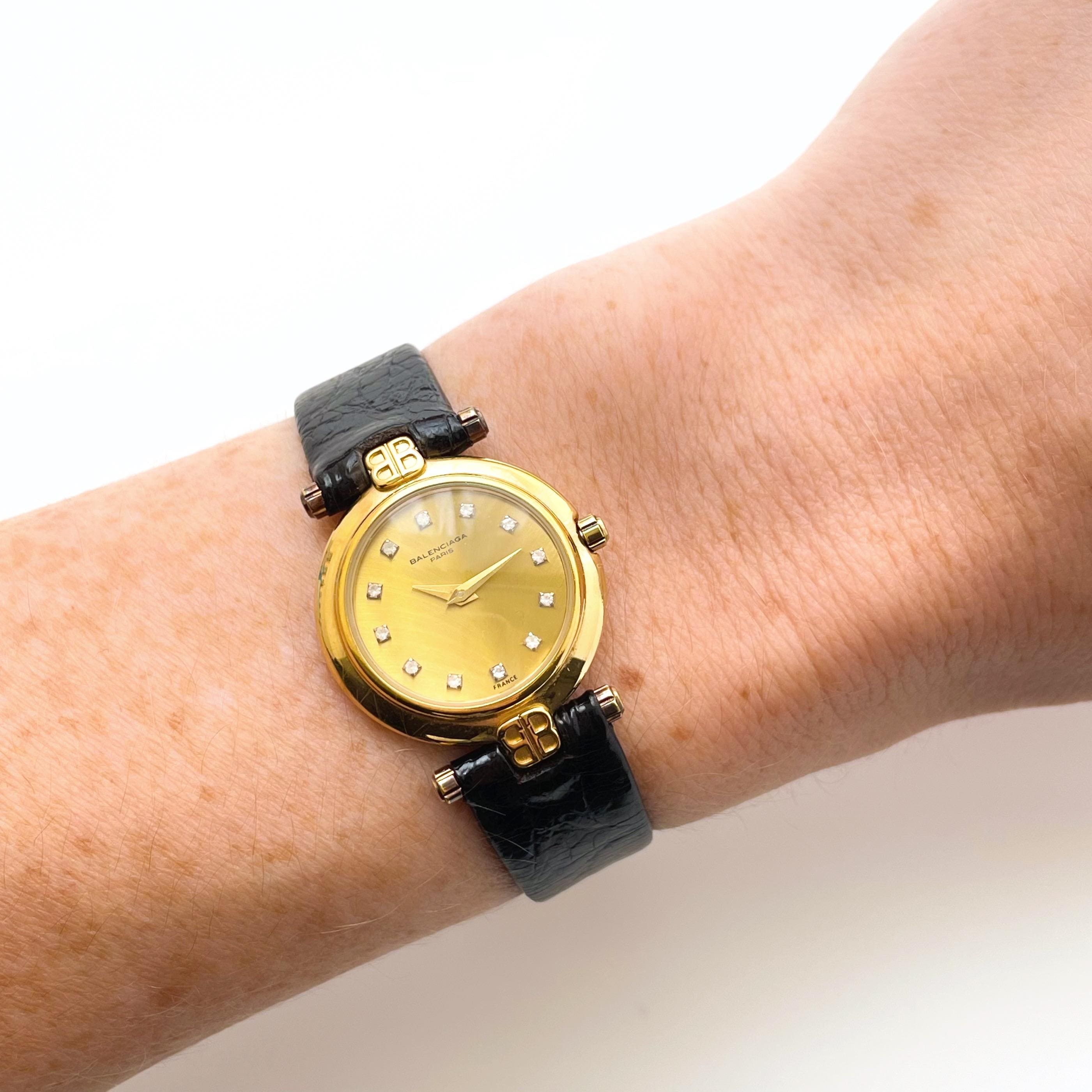 時計 Vintage BALENCIAGA Quartz Watch Gold il_1080xN.6891592975_hf6c.jpg