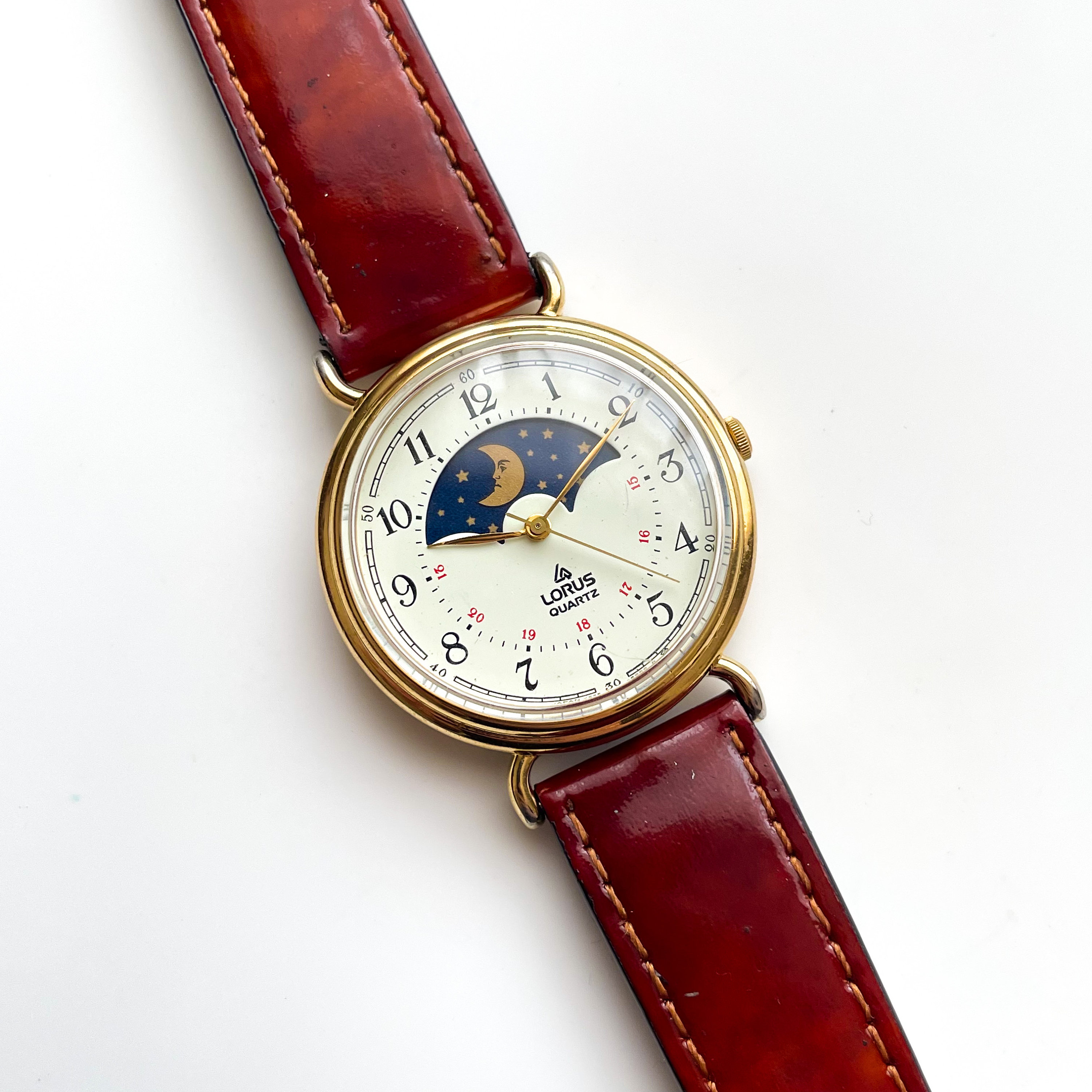 Sun Seiko Moon Phase Watches Vintage Vintage SEIKO Moon Phase 7A48