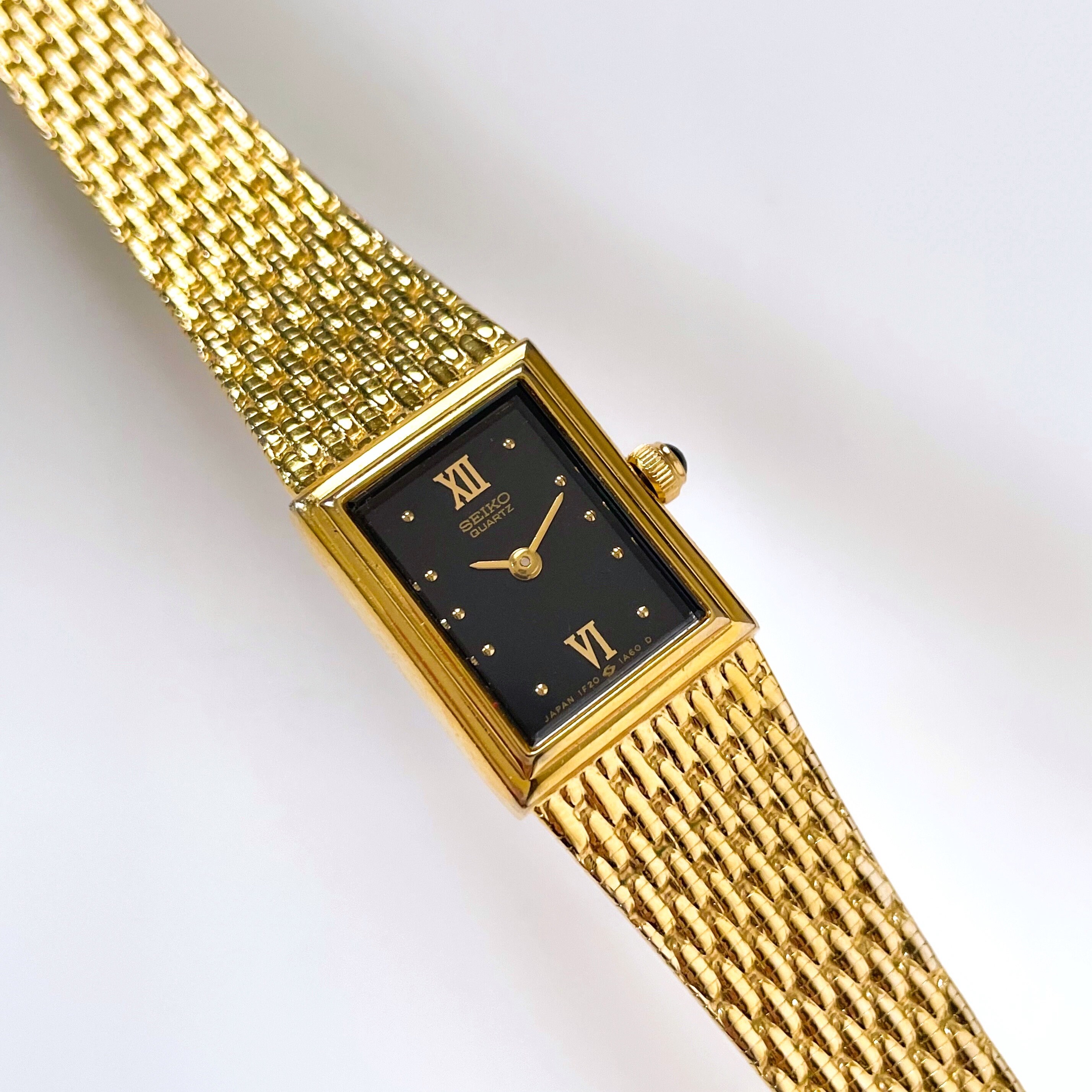 Reloj seiko quartz dorado mujer new arrivals