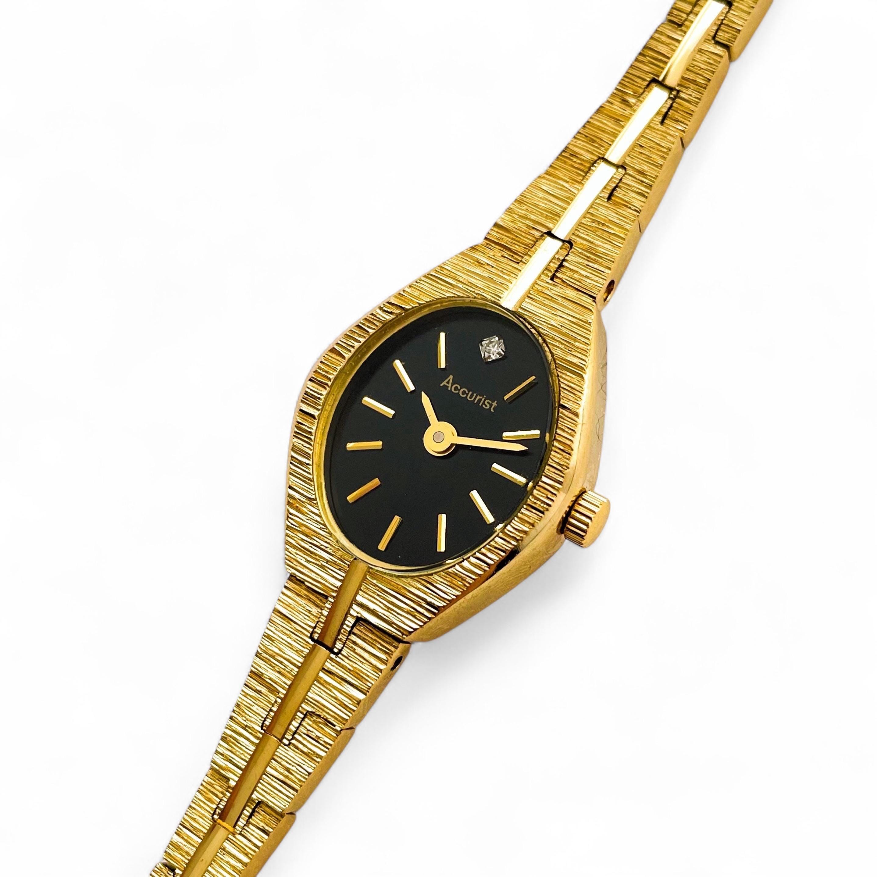 Vintage accurist ladies watch - Etsy 日本