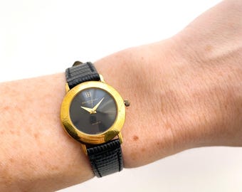 Vintage Gold-plated Ladies' Balenciaga Quartz Watch With