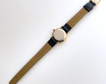 時計 Vintage BALENCIAGA Quartz Watch Gold Balenciaga Ladies' Quartz Watch – Gold-Plated with Diamond