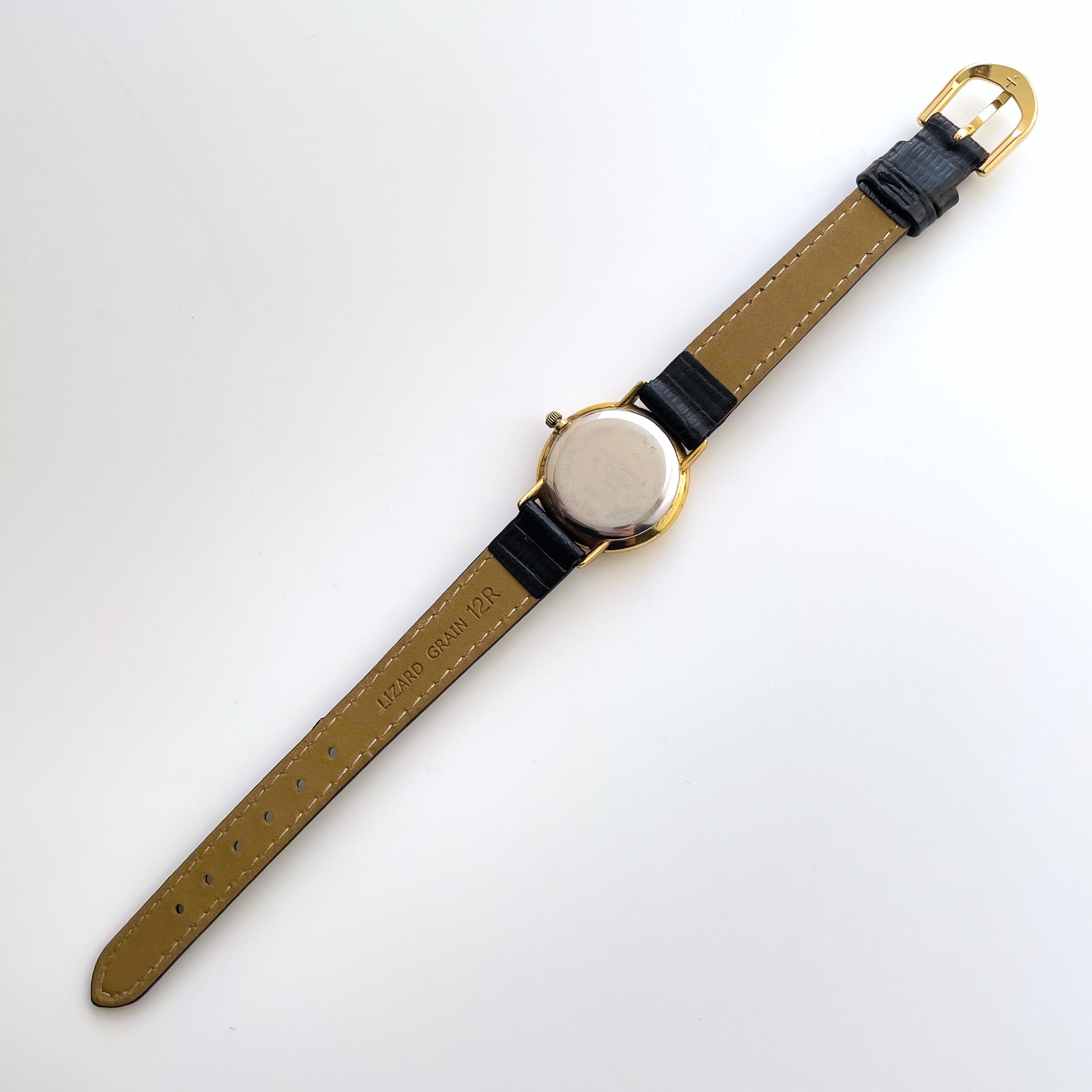 Vintage Gold-plated Ladies' Balenciaga Quartz Watch With