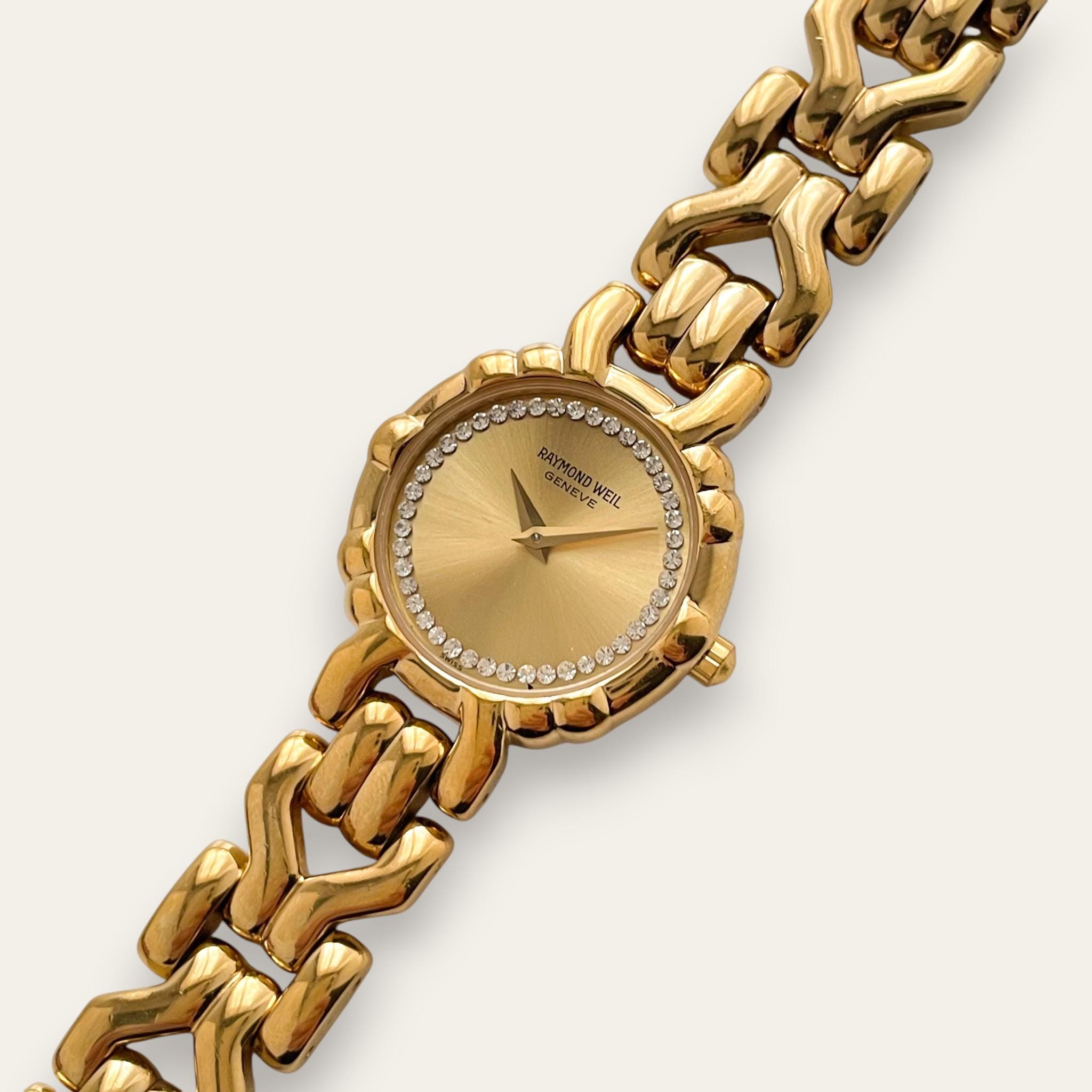 RAYMOND WEIL レディース 腕時計 ゴールドカラー Raymond weil gold ladies watch - Etsy 日本