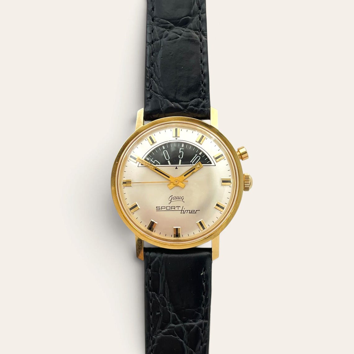 Vintage Gama Sport Timer Mechanical Parking Watch NOS German 1960s, photo 4 of 5