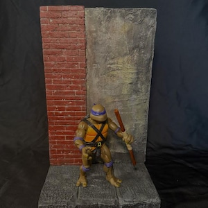 Building Wall Action Figure Diorama