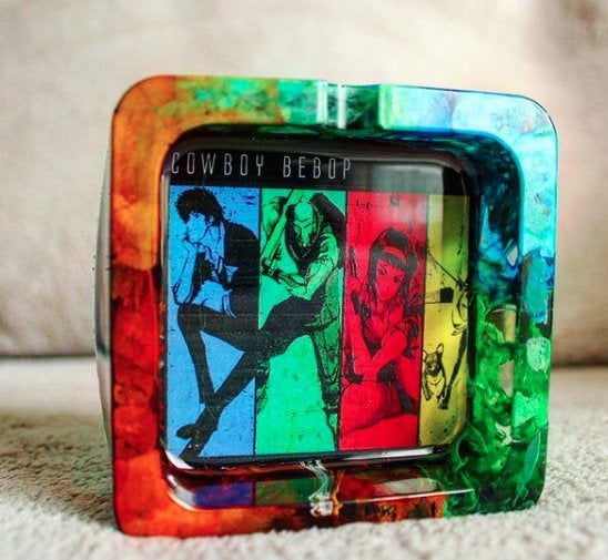 Custom Anime Ashtray Etsy