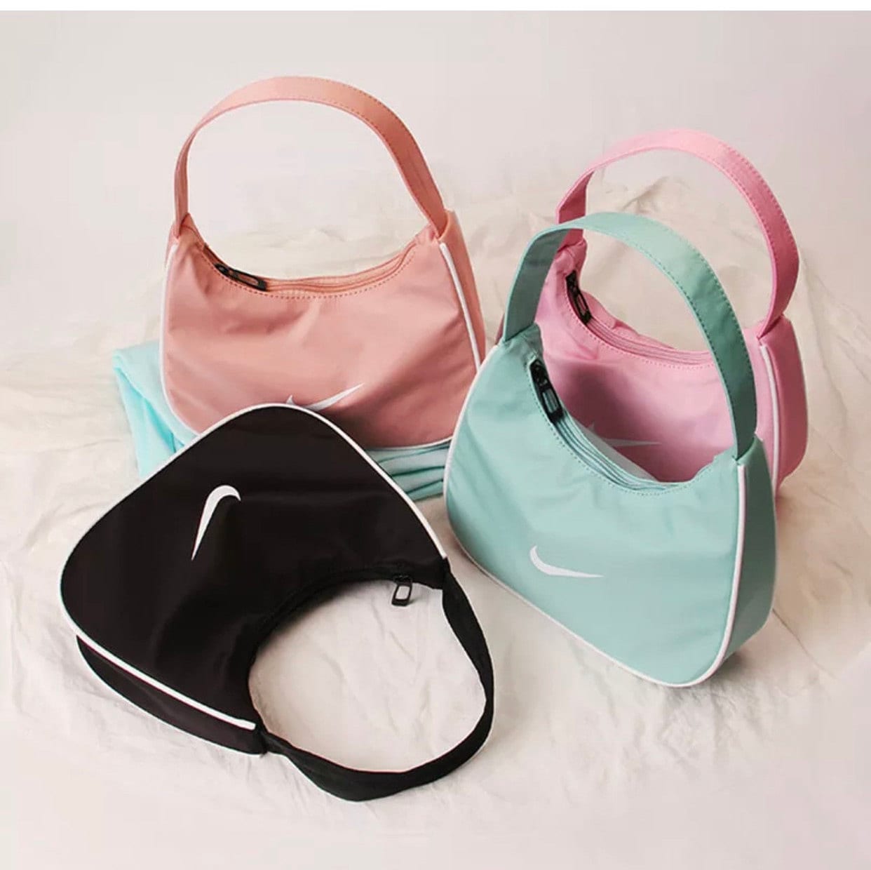 reworked nike bag
