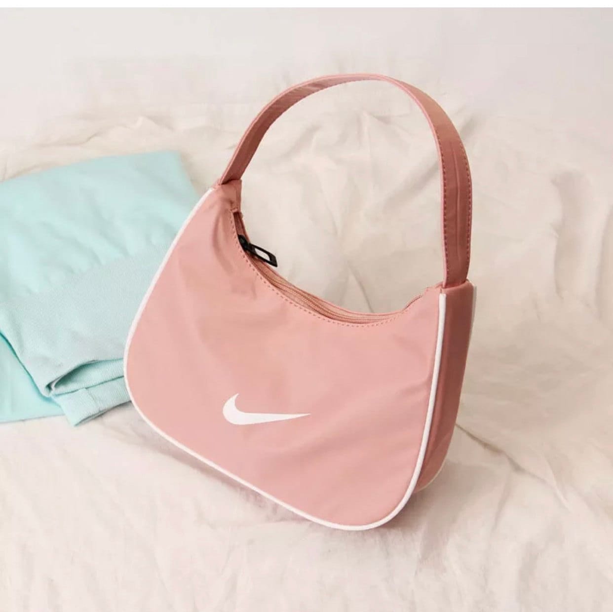 reworked nike bag