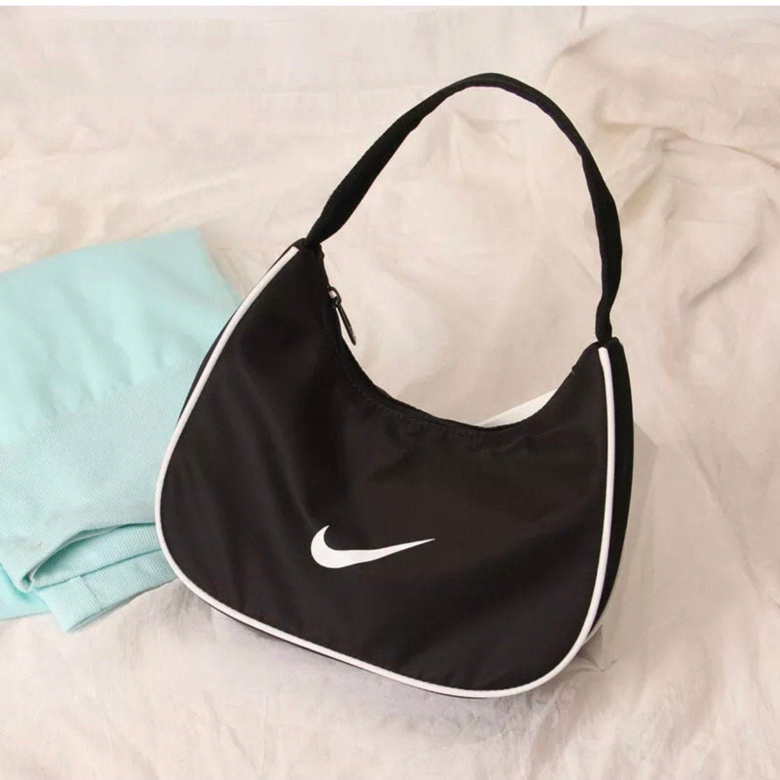 Reworked Nike Shoulder Bag Etsy