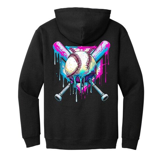 Baseball Drip Youth Sweatshirt Boys Baseball Gifts, Baseball