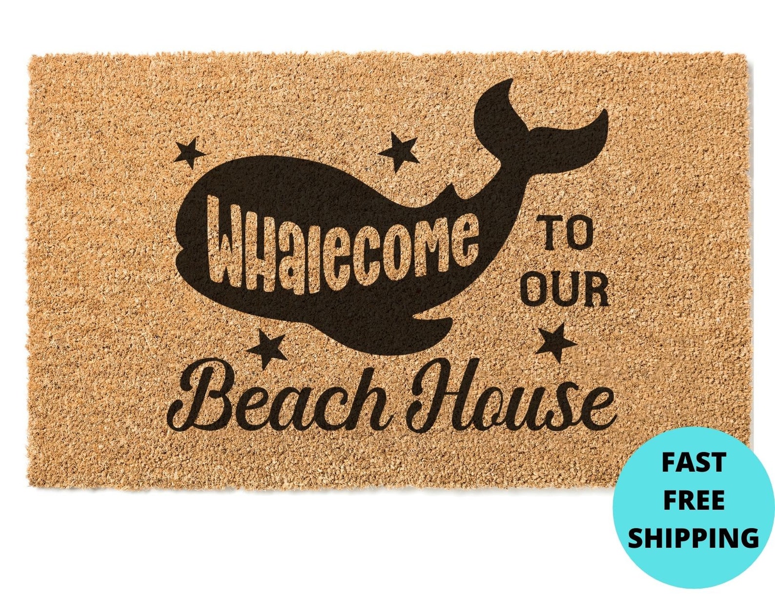 Beach Doormat Personalized doormat Housewarming present Etsy