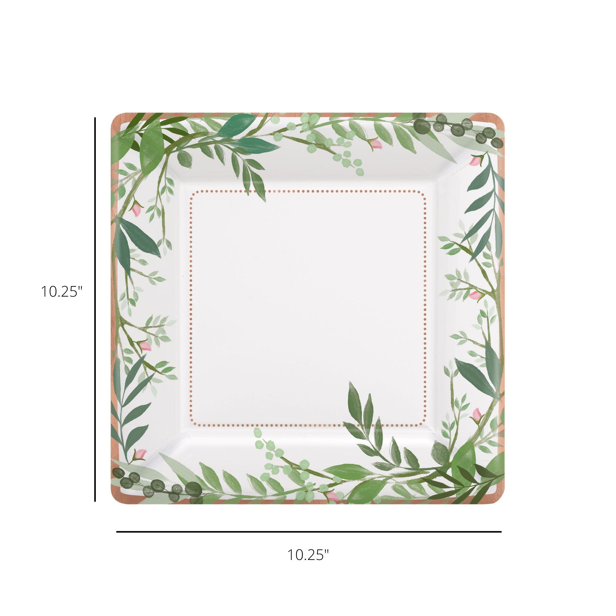 Bridal Shower Plates, Napkins, and Tablecloth Set for 16 Etsy