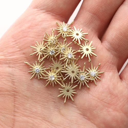 RAW BRASS Pinecone Charm Brass Jewelry Making Supplies 5 Etsy