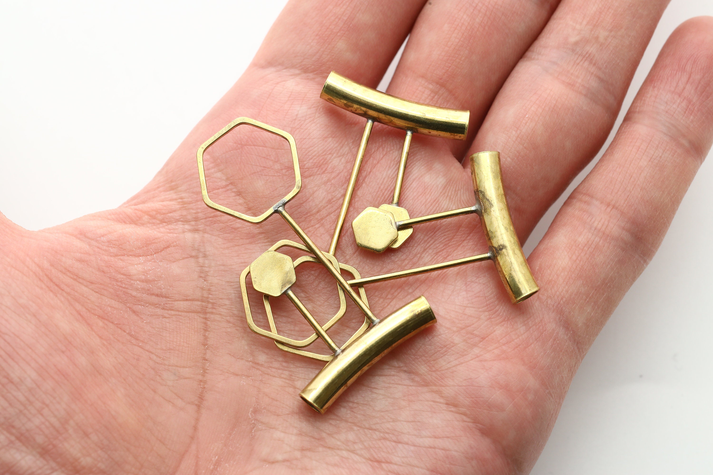 RAW BRASS Pendant Brass Jewelry Making Supplies Unique Etsy UK