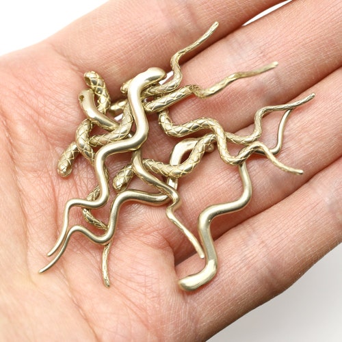 RAW BRASS Pinecone Charm Brass Jewelry Making Supplies 5 Etsy