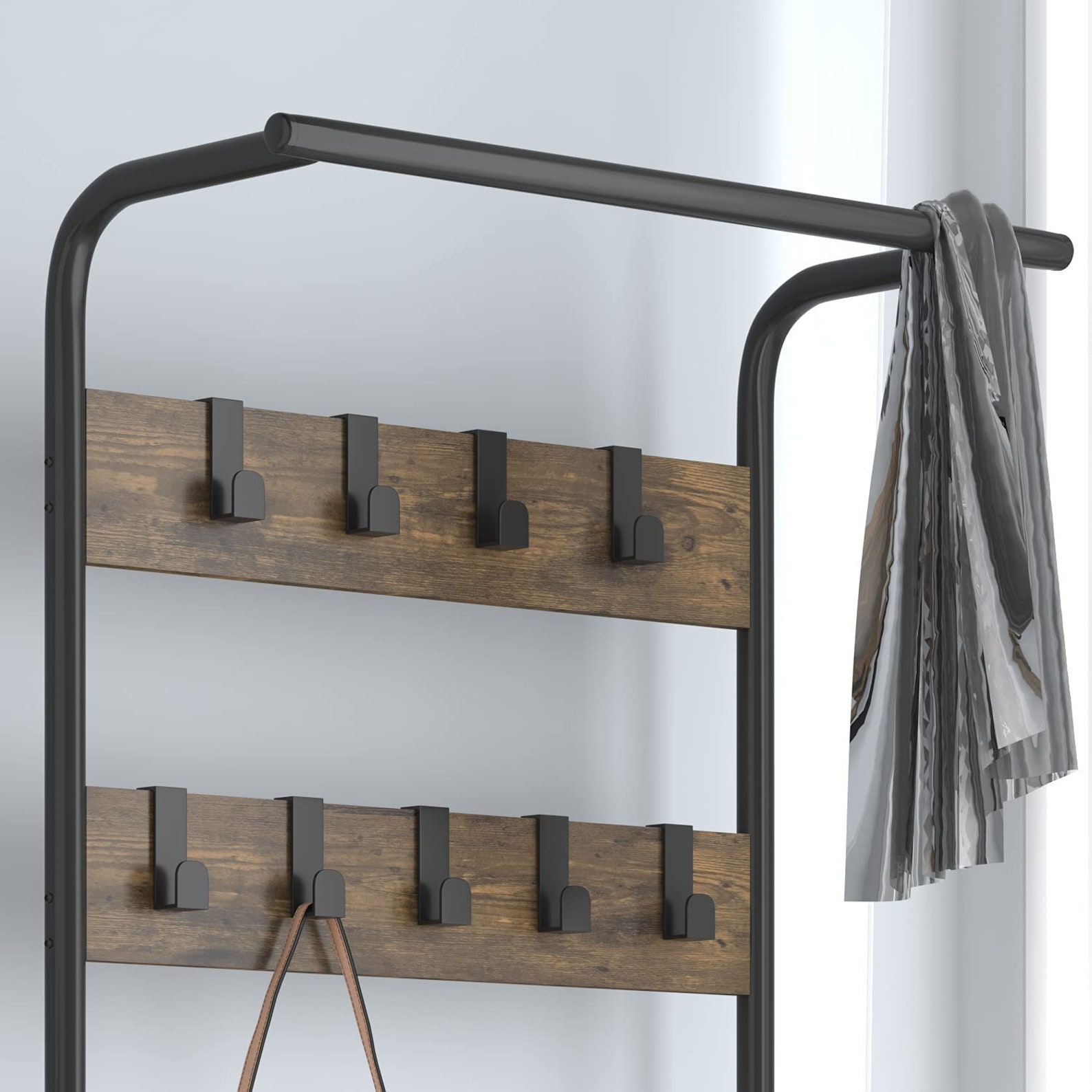 Banco de zapatos de perchero para entrada árbol de pasillo | Etsy