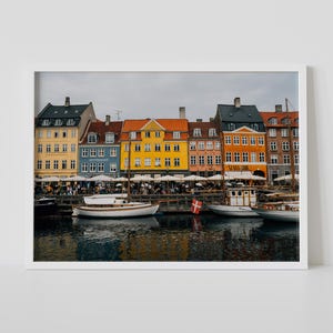 Copenhagen Photo Print – Denmark Travel Photography Print, Danish Wall Art, Travel Home Decor