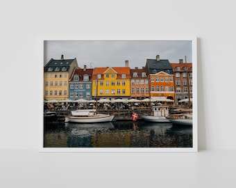 Copenhagen Photo Print: Colorful Denmark Travel Photography