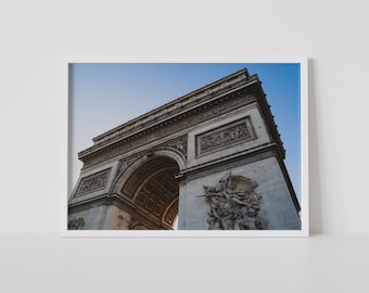 Arc de Triomphe Photo – Paris Travel Photography Print, French Wall Art, Travel Home Decor