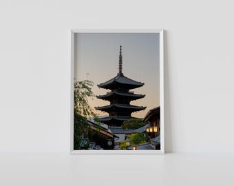 Kyoto Temple Photo – Japanese Travel Photography Print, Japan Wall Art, Travel Home Decor